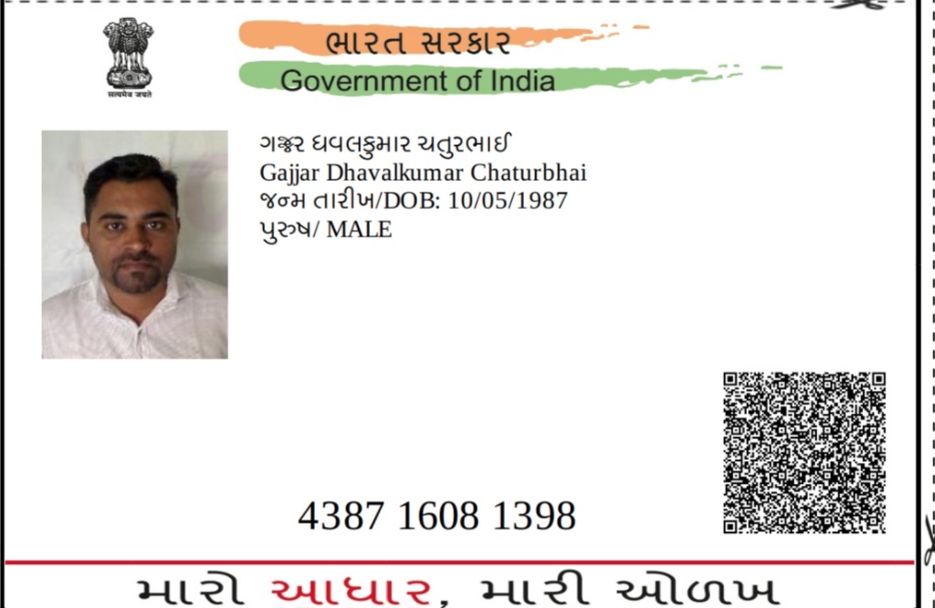 Dhaval Chaturbhai Gajjar