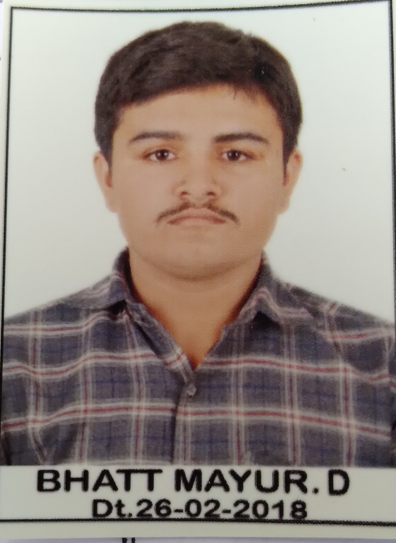 Bhatt Mayur Dipakbhai