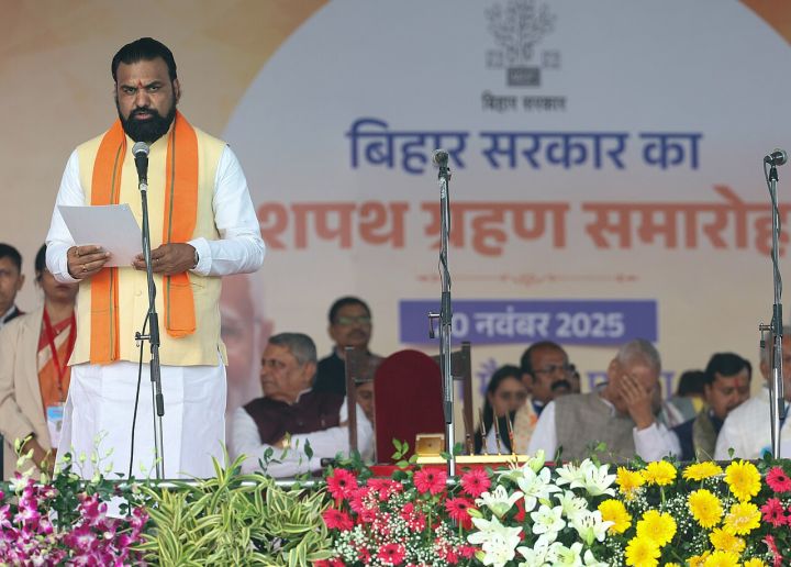 Samrat Choudhary Sworn In as Bihar Chief Minister
