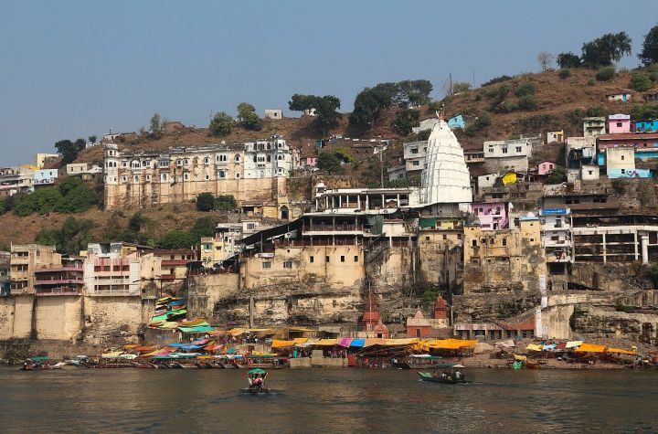 Omkareshwar Temple Flooded