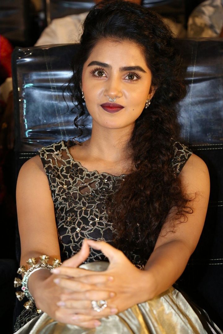 Anupama Parameswaran Shines in Red Saree at Recent Event