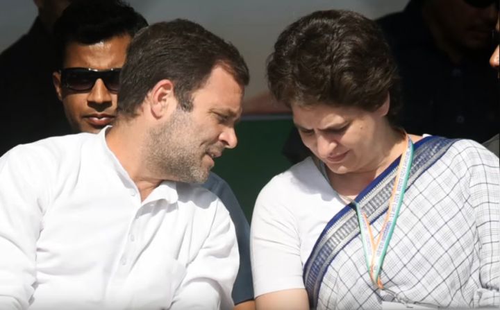Priyanka Gandhi Allegedly Pulled by the Neck, Report Claims