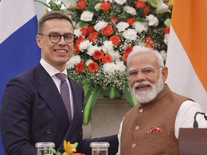 PM Modi Welcomes Finnish President