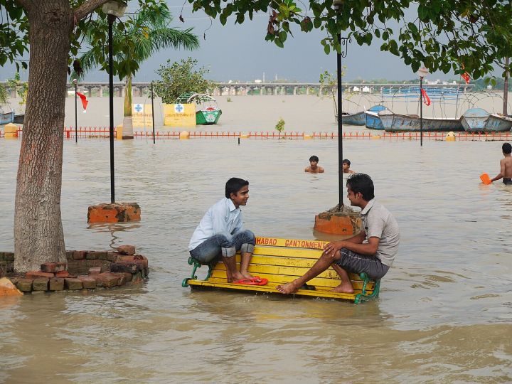 Heavy Monsoon Rains Swamp Prayagraj as Rivers Surge, Residents Struggle