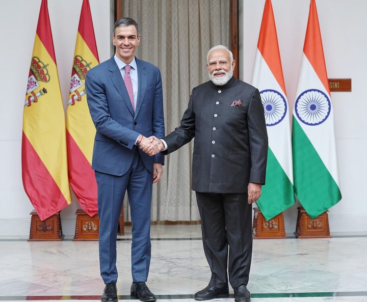Modi, Sanchez Discuss Trade