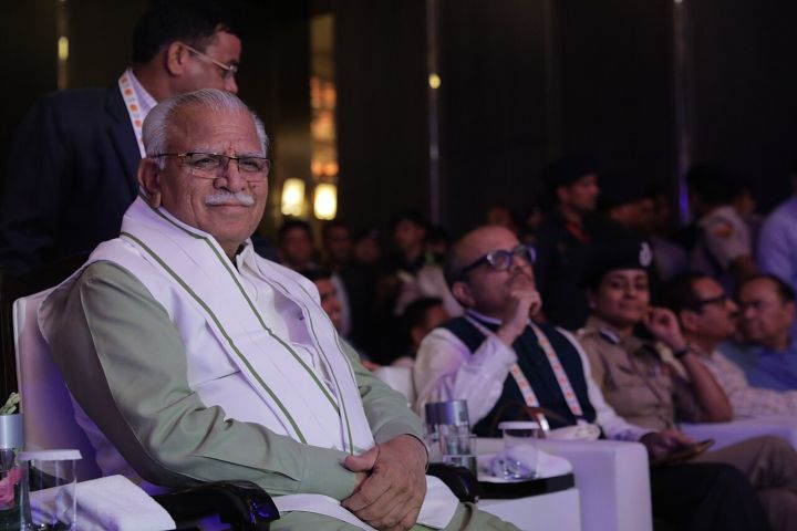 Haryana Minister Engages with Students During Girls’ School Inspection