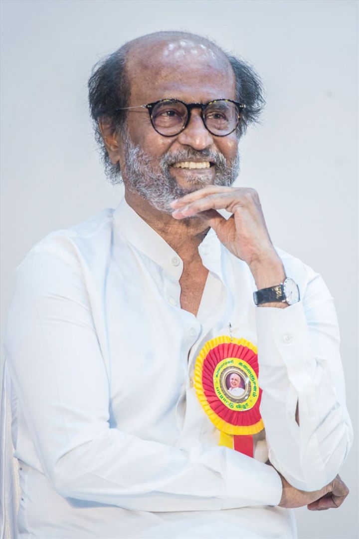 Rajinikanth Marks 51 Years in Film with Special Cake Cutting on Dharman Sets