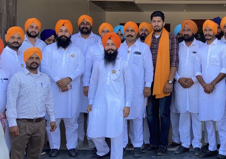 Youth Akali Dal protests in Moga, burns Rahul Gandhi effigy