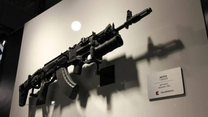 India fires its first fully indigenous AK-203 ‘Sher’ rifle in Amethi