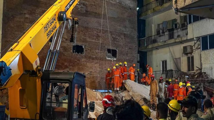 Six Dead in Delhi Building Collapse; Action Promised Against Illegal High-Rises