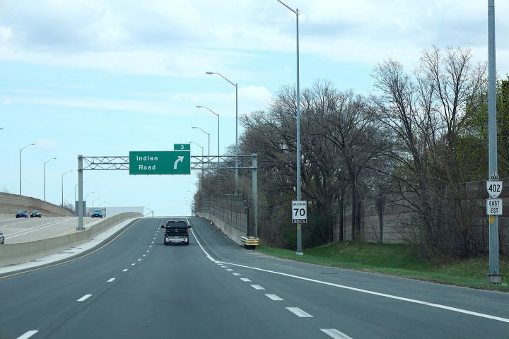 Highway Built for Speed Now Demands Motorists Slow Down