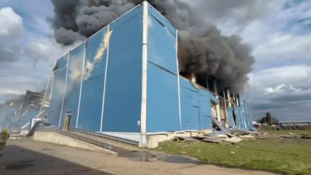 Russian Drones Strike McDonald's‑Linked Warehouse in Ukraine, 5 Killed