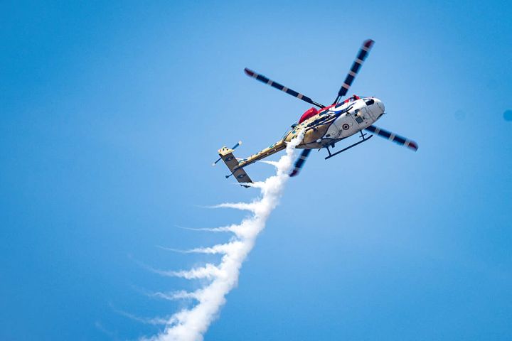 IAF’s Sarang Helicopter Team to Fly in Raipur’s Air Show for Chhattisgarh Foundation Day