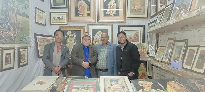 Manipur CM Yumnam Khemchand Singh Attends Seva Sankalp Abhiyan in Imphal