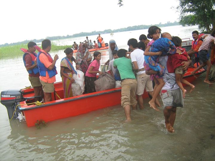 Floods in Bihar Triggered by Water Released from Nepal