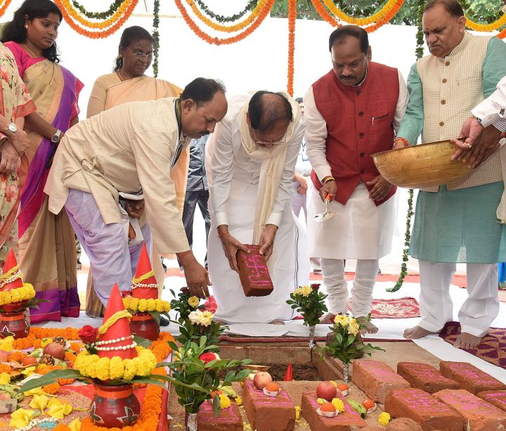 India conducts Bhoomi Poojan for new High Commission building in Canberra