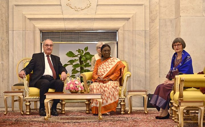 Swiss President Parmelin's New Delhi Dinner Showcases Ladakhi Soup and Kashmiri Pulao