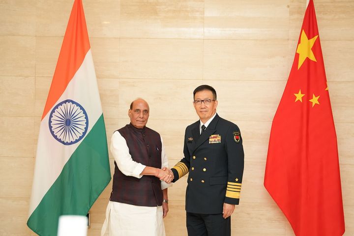Rajnath Singh Arrives in Cebu for ASEAN Defence Ministers Meet