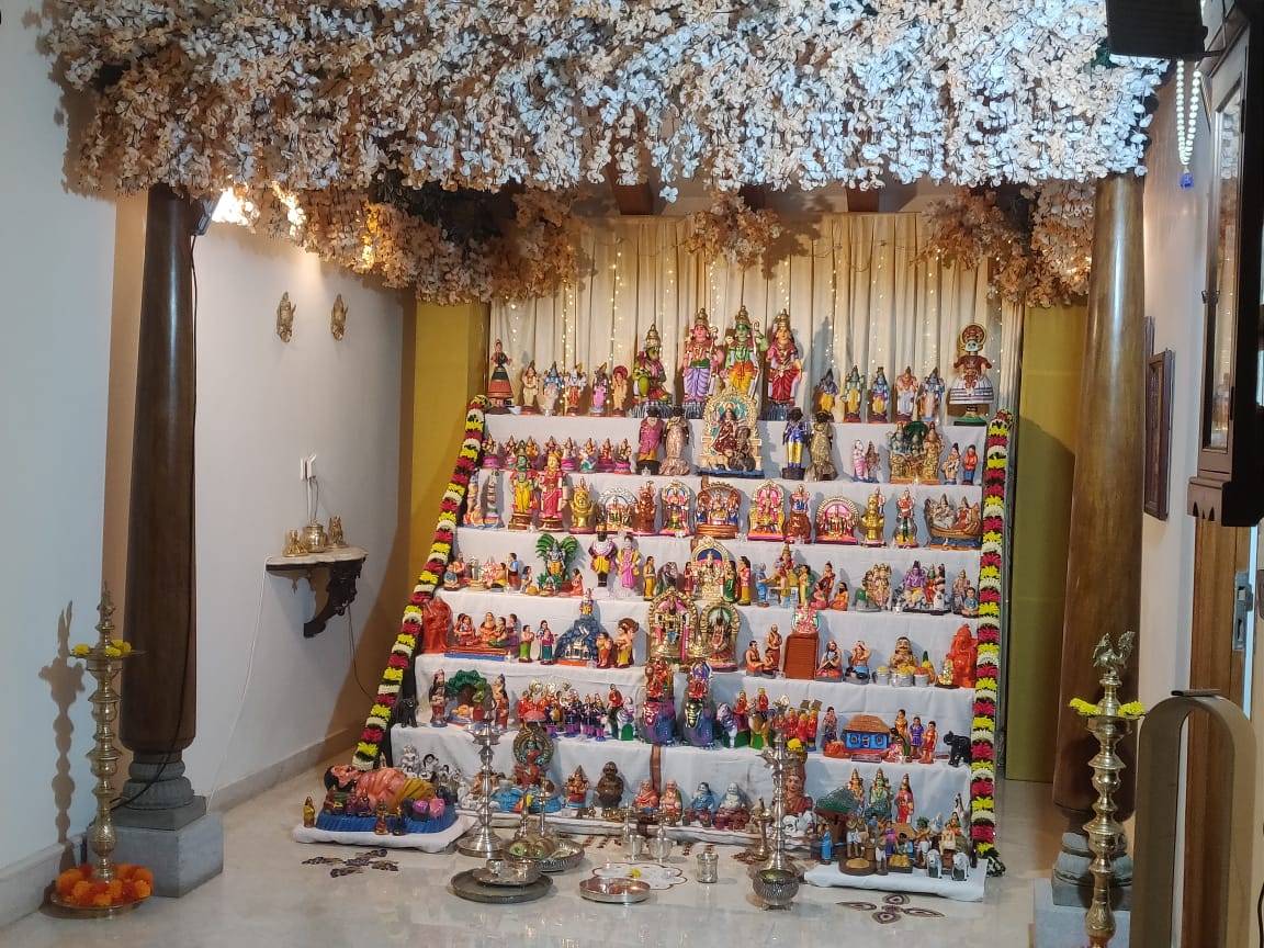 उत्तर और दक्षिण भारत में धूमधाम से मनाई गई दुर्गा पूजा