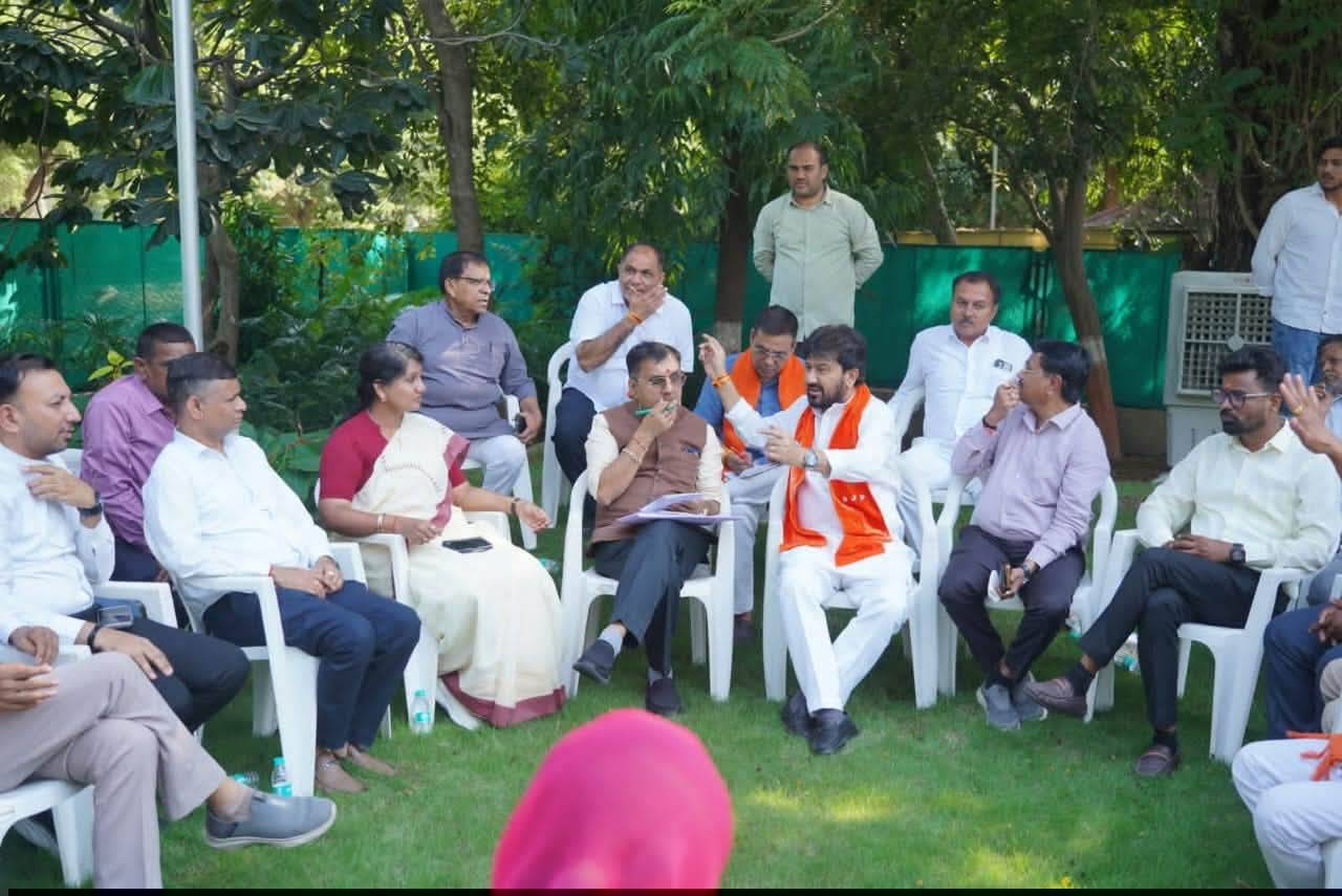 ગાંધીનગર મહાનગરપાલિકા ચૂંટણી-૨૦૨૬ અંતર્ગત ચૂંટણીલક્ષી સંકલન બેઠક યોજી