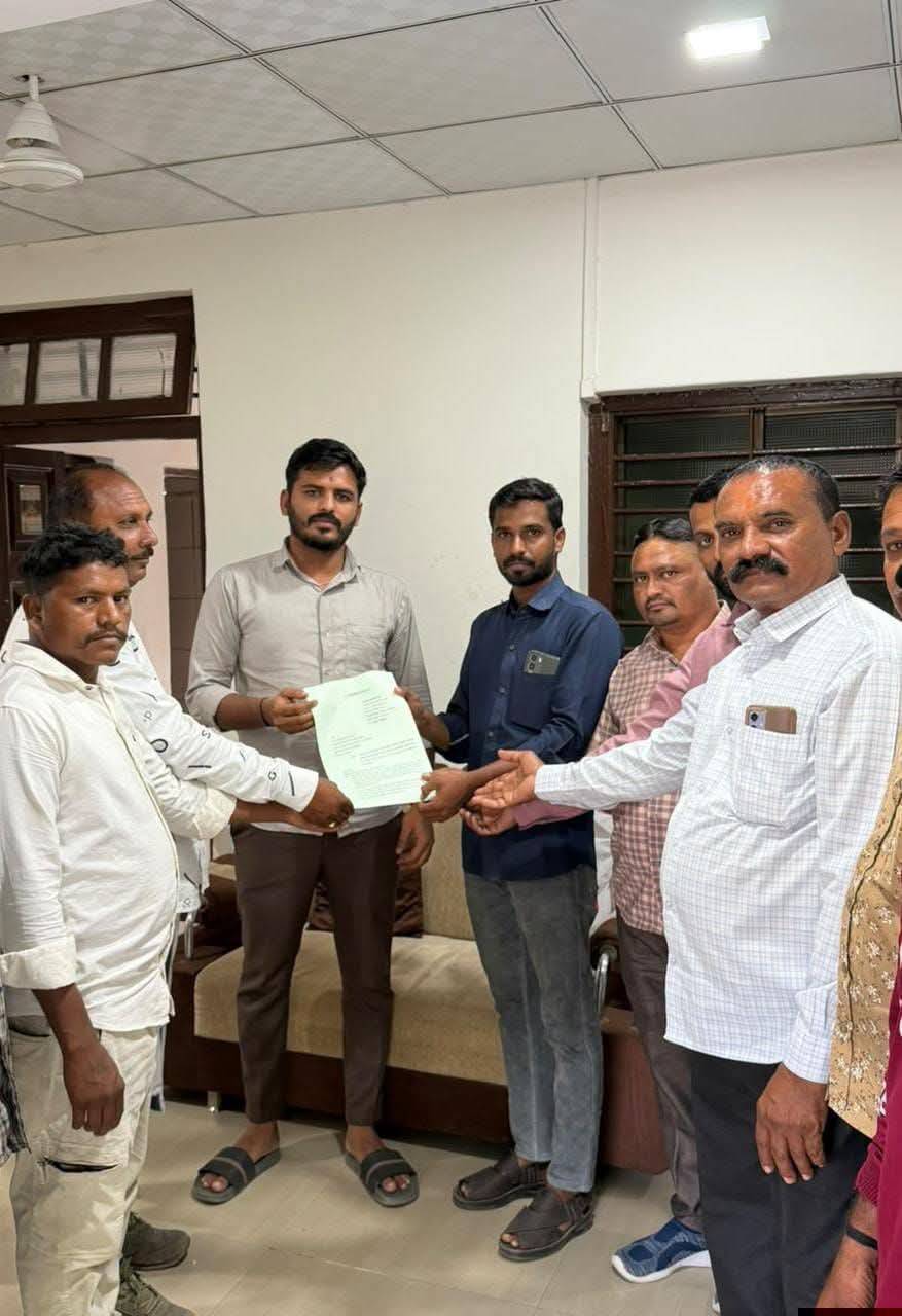 જાફરાબાદ વિસ્તારના ખેડૂત ખાતેદારો દ્વારા રાજુલા નાયબ કાર્યપાલક ઇજનેર