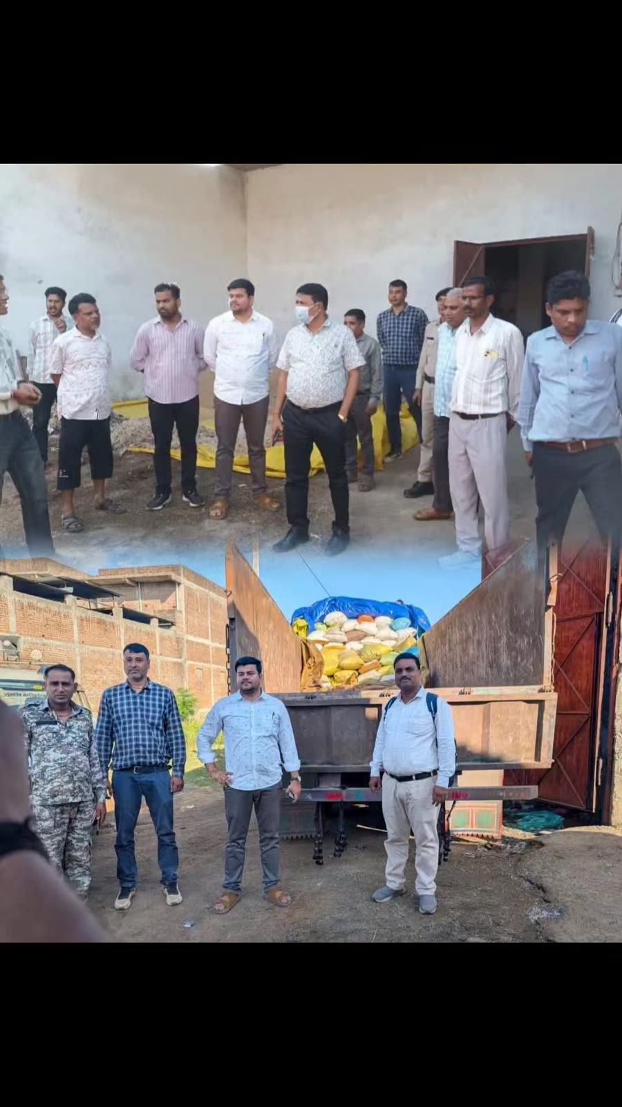 शिवपुरी: बदरवास में 300 क्विंटल पीडीएस चावल जब्त, गोदाम सील, संचालक पर FIR